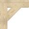 Ekena Millwork Traditional Block Rough Sawn Bracket, Douglas Fir, 6"W x 24"D x 24"H BKT06X24X24TRA05RDF - alternate 2
